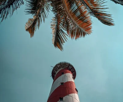 lighthouse view.